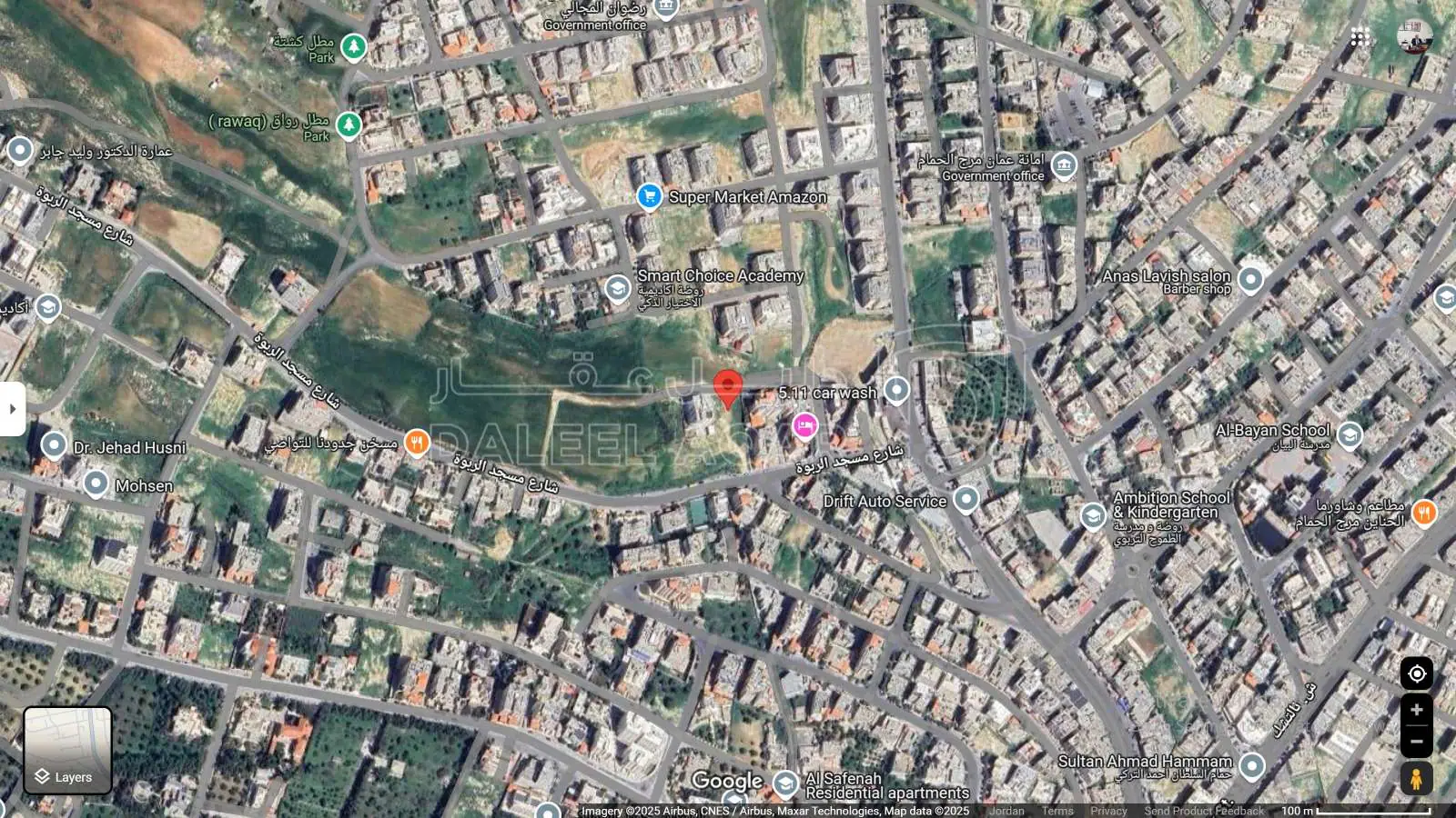 أرض في  دنم للبيع في مرج الحمام -  ناعور - 250,000 دأ - صورة 1